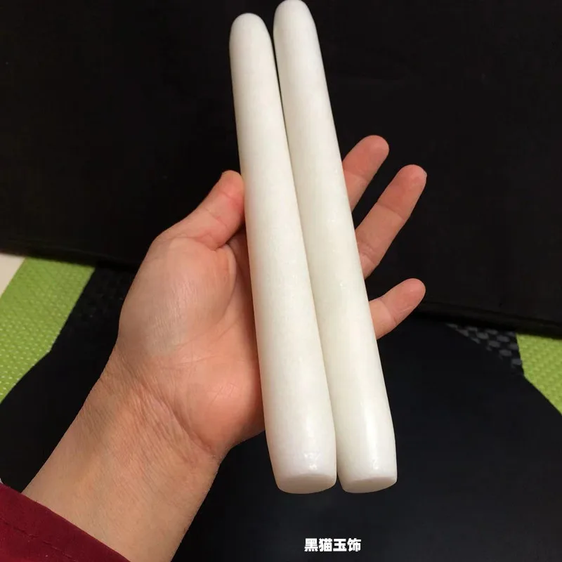 Hanbai Jade Rolling Pin Jade Jade Rolling Pin Kitchen Daily Necessities Live Stall Jewelry Store Supply Wholesale