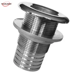 Hose Barb Hull Connector 2 inch 54mm 1 pcs Fitting Yacht Canoe Kayak Fitting Outlet and Drain Connection Boat
