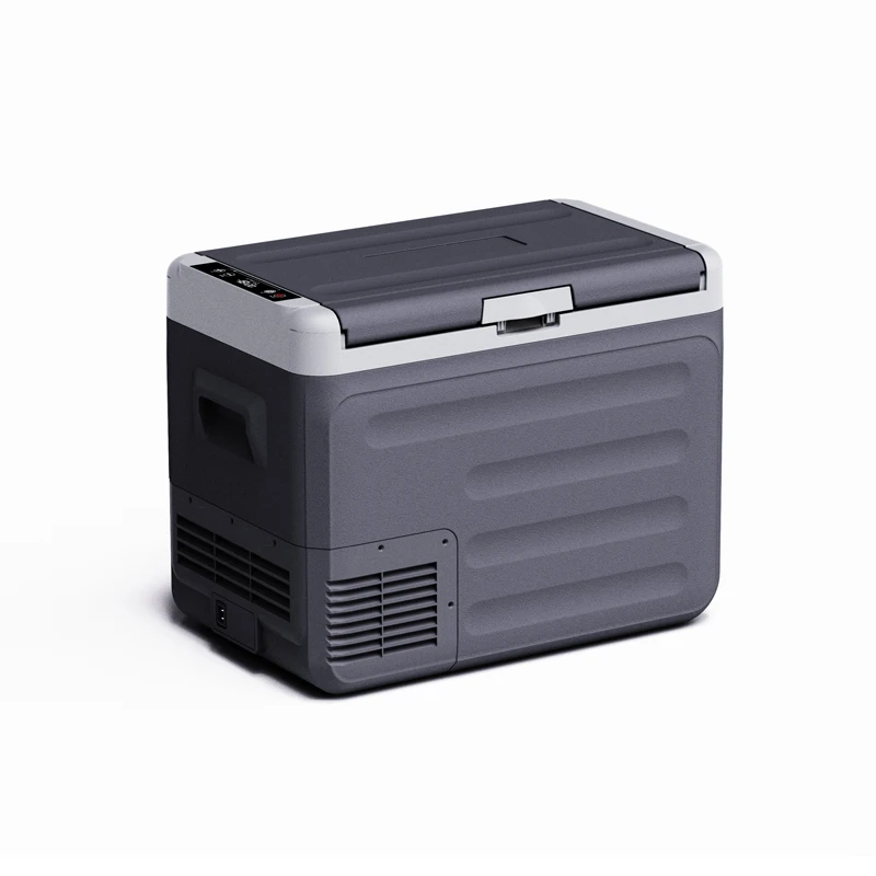 Portable 12V 24V KEEKEN HF-06 Car Truck Fridge Freezer 30L Compact Design Mini Compressor Refrigerator -20C +20C for Camping