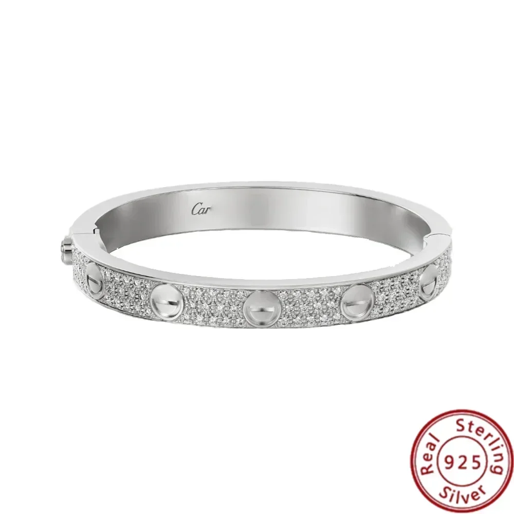 Youthful S925 Silver CART Bracelet, Stylish & Dynamic, Discount Offered!