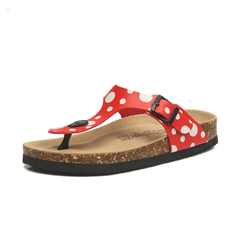 18 color big size 35-45 New Beach Cork Flip Flops Slippers Casual Summer women beach slippers Flip Flops