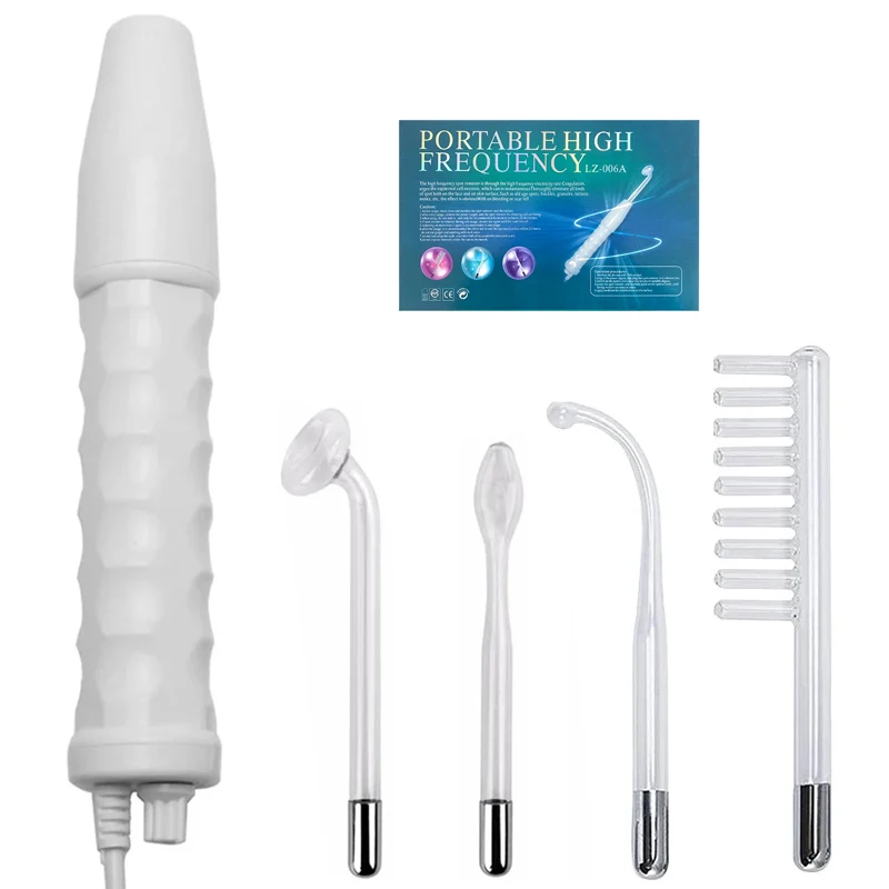Professional Auto 4 in 1 Electric Therapy Hair Treatment Face Care High Frequency Wand Skin Rejuvenation Machine view 8
