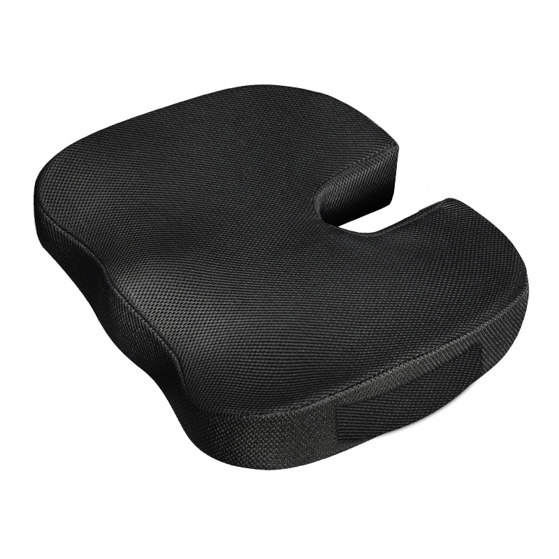 Premium Memory-Schaum Rutschfestes Steißbein-Kissen für Bürostuhl, Autositz, Rollstuhl - Linderung von Rücken-, Hüft- und Steißbeinschmerzen