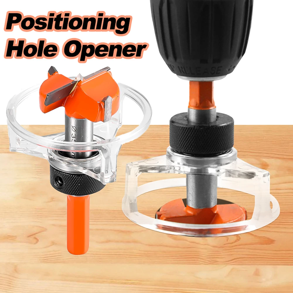 Verstelbare Houtbewerking Positionering Gat Opener 15-35mm Harde Legering Platte Vleugel Boor Kast Scharnier Ette Board Scharnier Gat expander