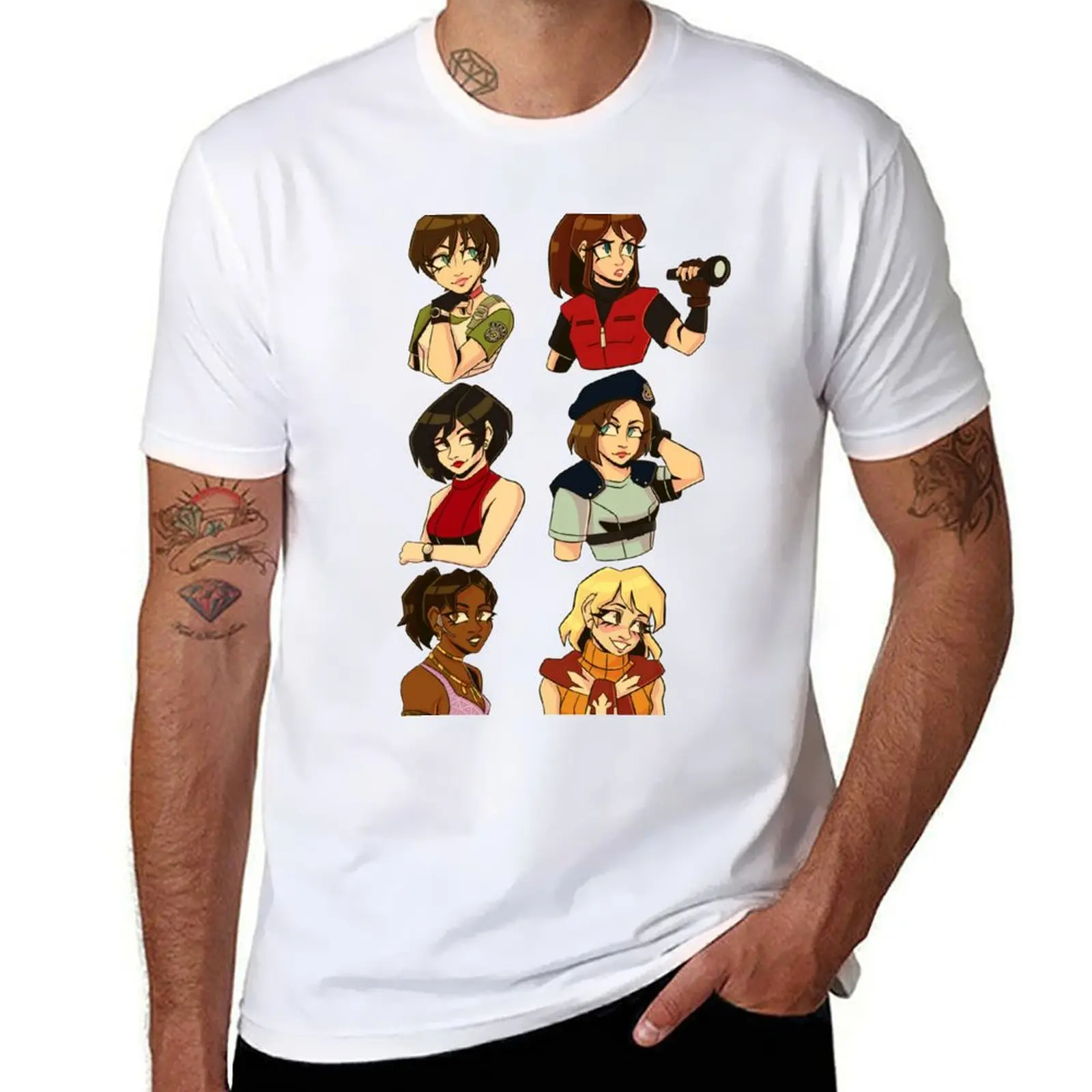 

Resident Evil Ladies T-Shirt T-shirts man graphic shirts mens t shirts casual stylish