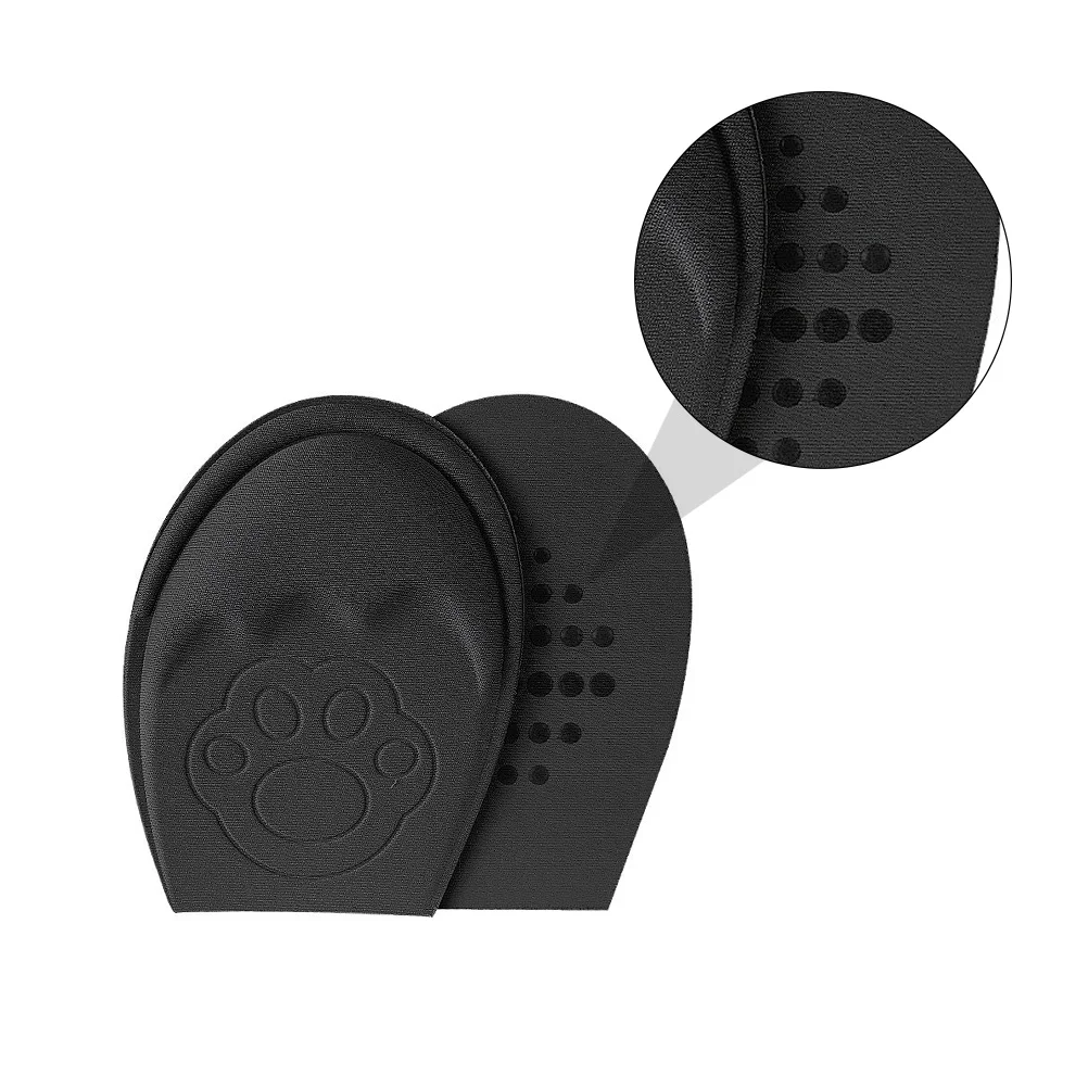 Almofadas antiderrapantes para antepé, 4 pares, almofadas adesivas para sapatos, meia palmilhas confortáveis, almofadas metatarsas, alívio da dor, meia palmilhas