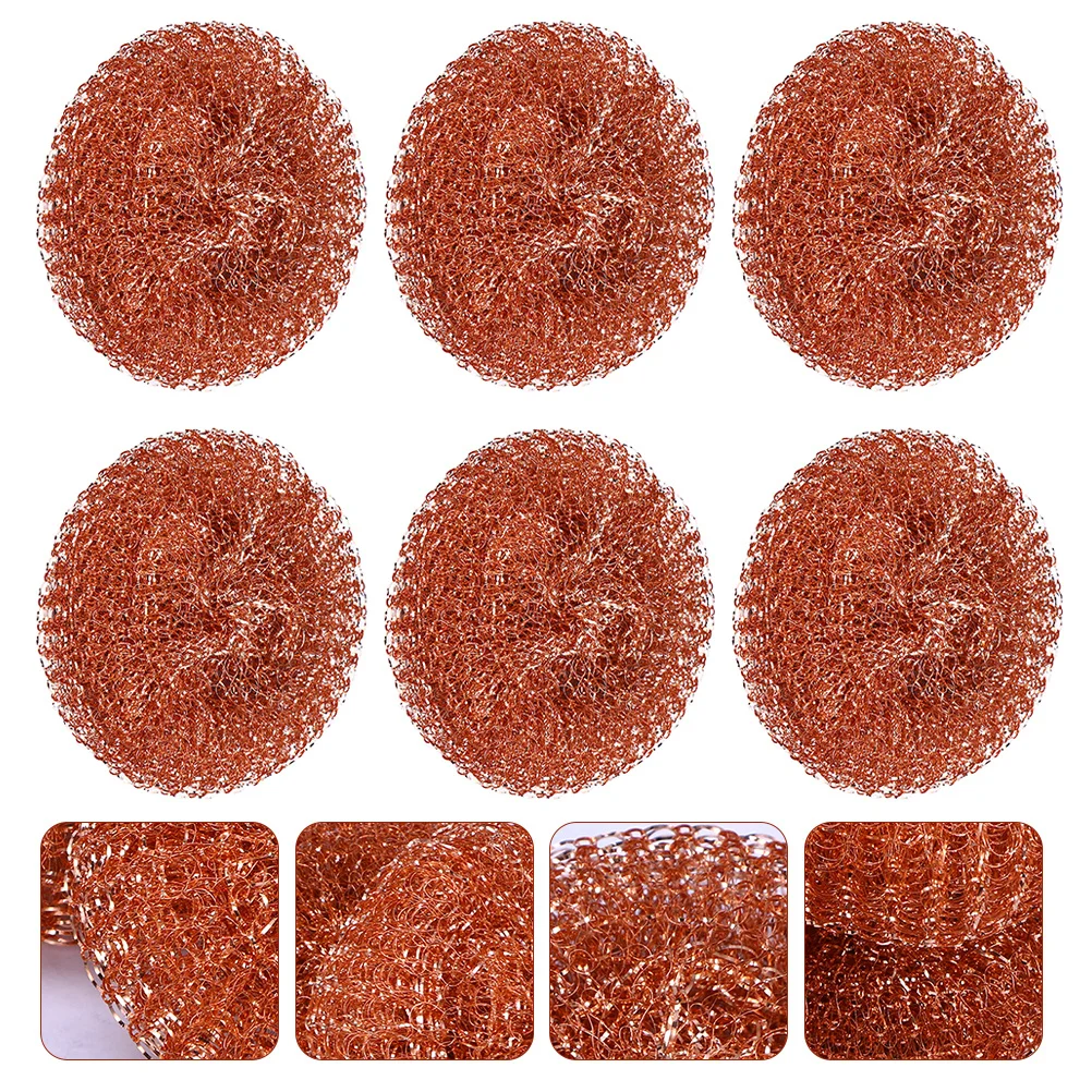 

6Pcs Soldering Iron Tip Cleaner Professional Cleaning Wire Ball Efficient Practical Wire Prevent Oxidation Soldering