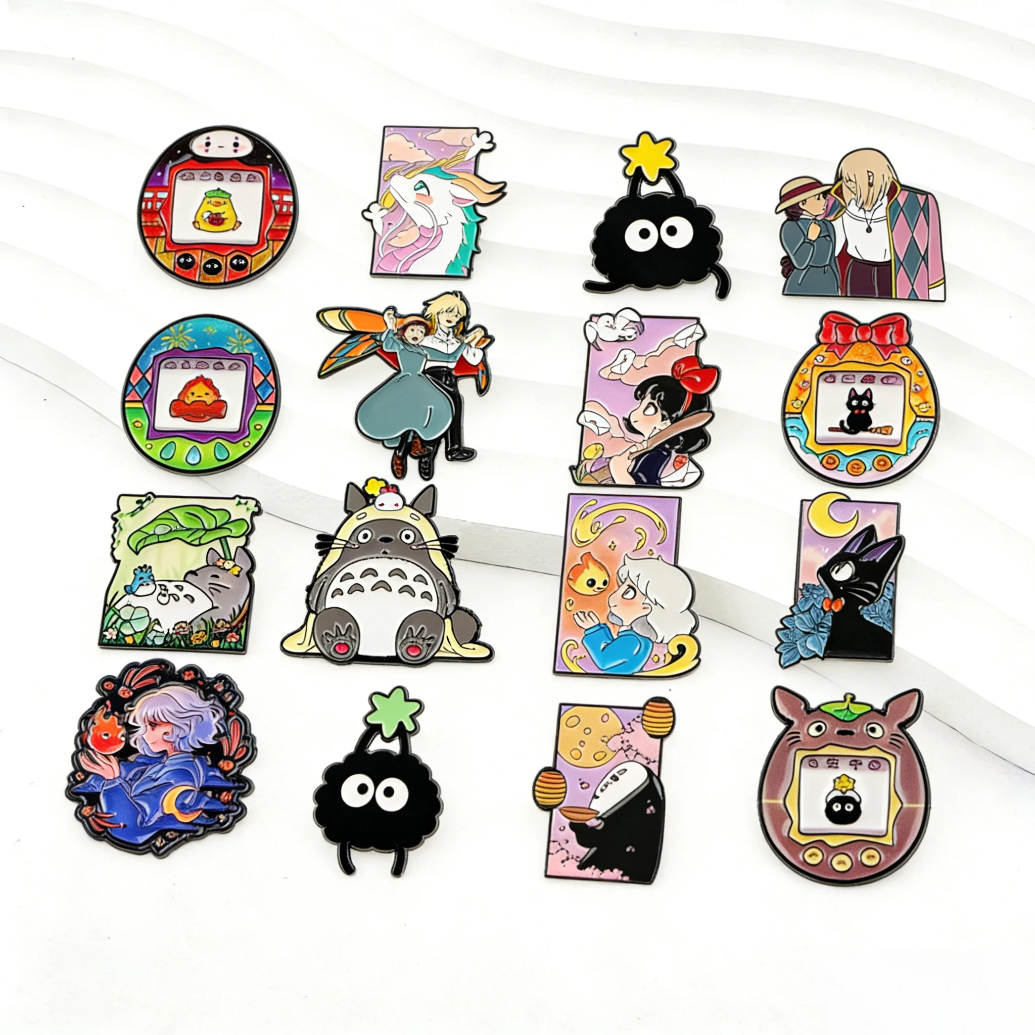 

Anime Enamel Pins Cute Elf Brooches Badges for Backpacks Jackets Hats Kawaii Jewelry Collection Gifts Cosplay Accessories