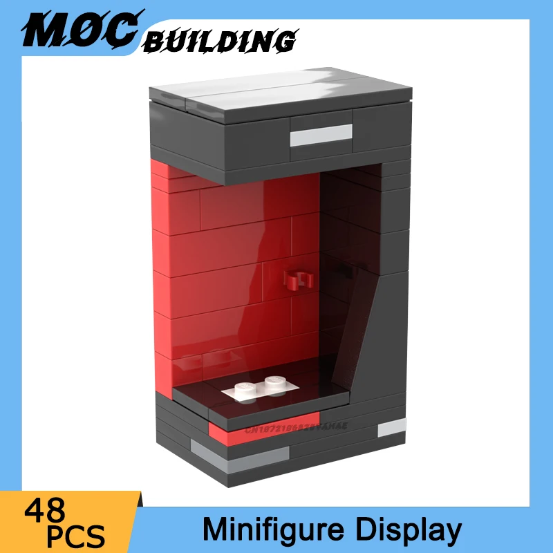 MOC Star Movie Black Series Box Display Building Blocks Storage Collection Showcase DIY Assemble Bricks Adults Toys Xmas Gifts