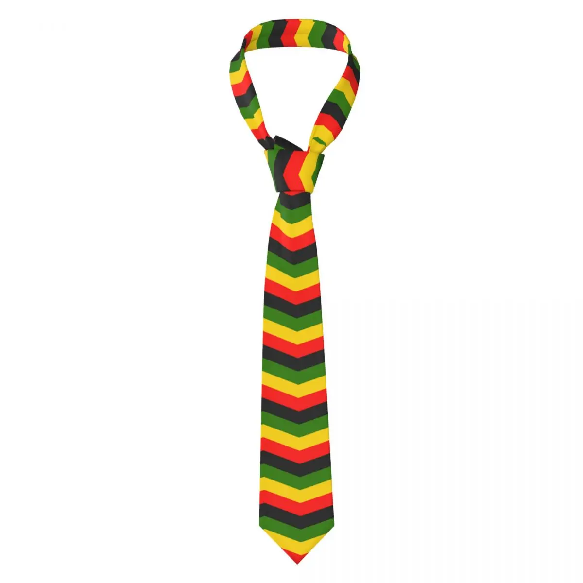 

Mens Tie Classic Neckties Jamaica Narrow Collar Slim Casual Tie Accessories Gift