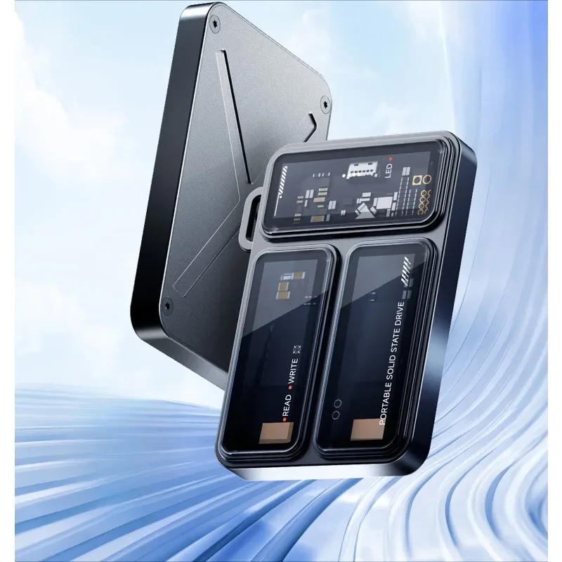 

2TB mobile solid state drive (PSSD) P3 Type-c USB3.2 read and write with the same speed 2000MB/s transparent EDC mobile