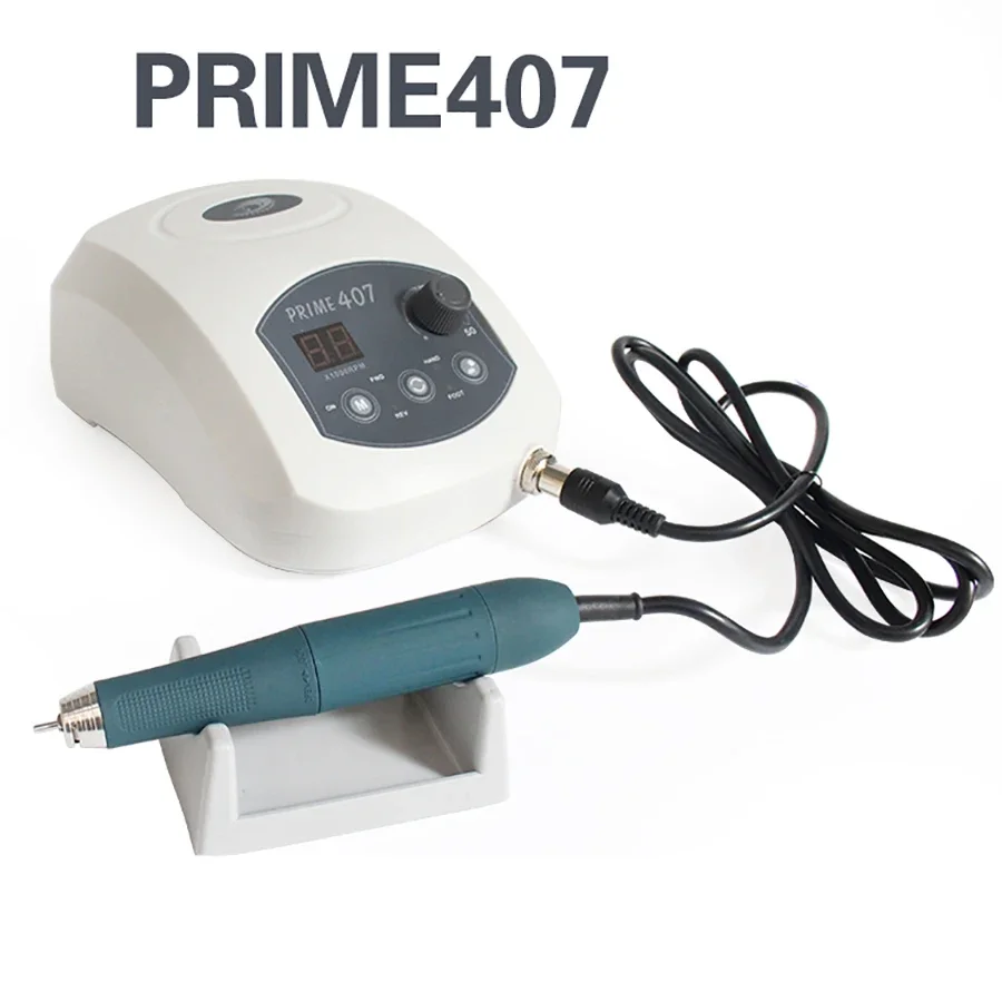 Jewelry Tools Equipment Jewelry Polishing Machine Prime 407 Brushless Micromotor with Handpiece Dental Lab Micromotor