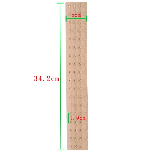 Imagen 2 del producto Extensor para vaina de cintura, correas de gancho para faja de cintura, cinturón adelgazante para ajustar el tamaño de la tensión, 3*16 ganchos, 30cm