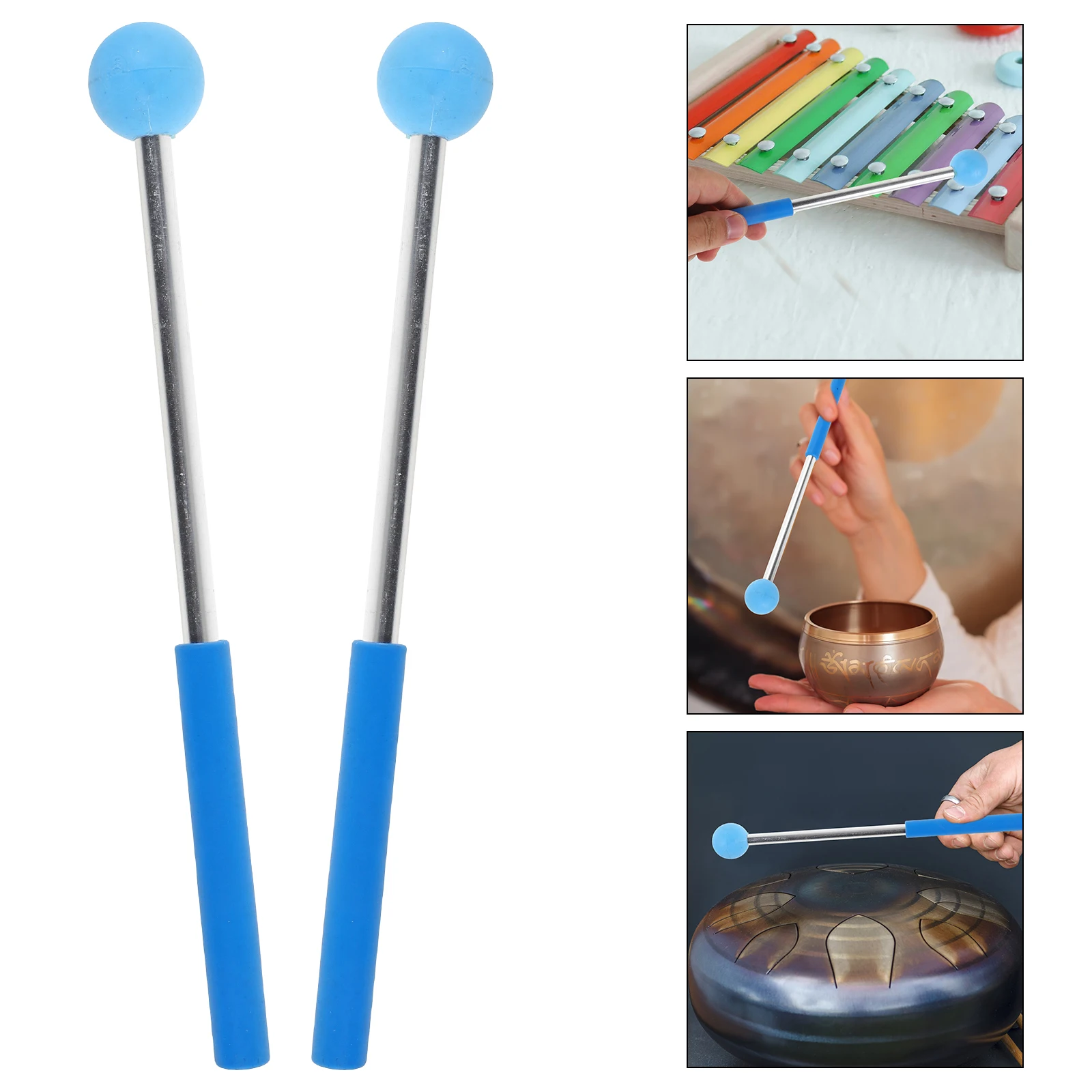 

Hand Marimba Mallet Percussion Instrument Aromatic Mallets Xylophone Work Padded