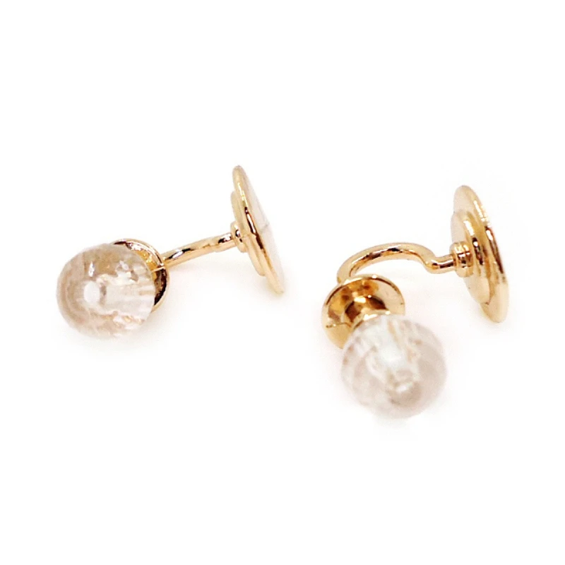 1쌍 1:12 인형집 미니 실버/골드 크리스탈 벽등 합금 모델 플레이하우스 침실 거실 장식 소품