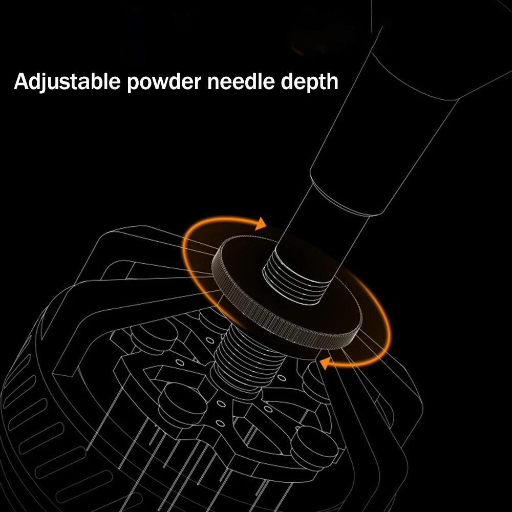 Feepie 58MM Coffee Cloth Powder Needle Automatic Rotating Stirrer Coffee Powder Needle Push-type Rotating Powder Needle