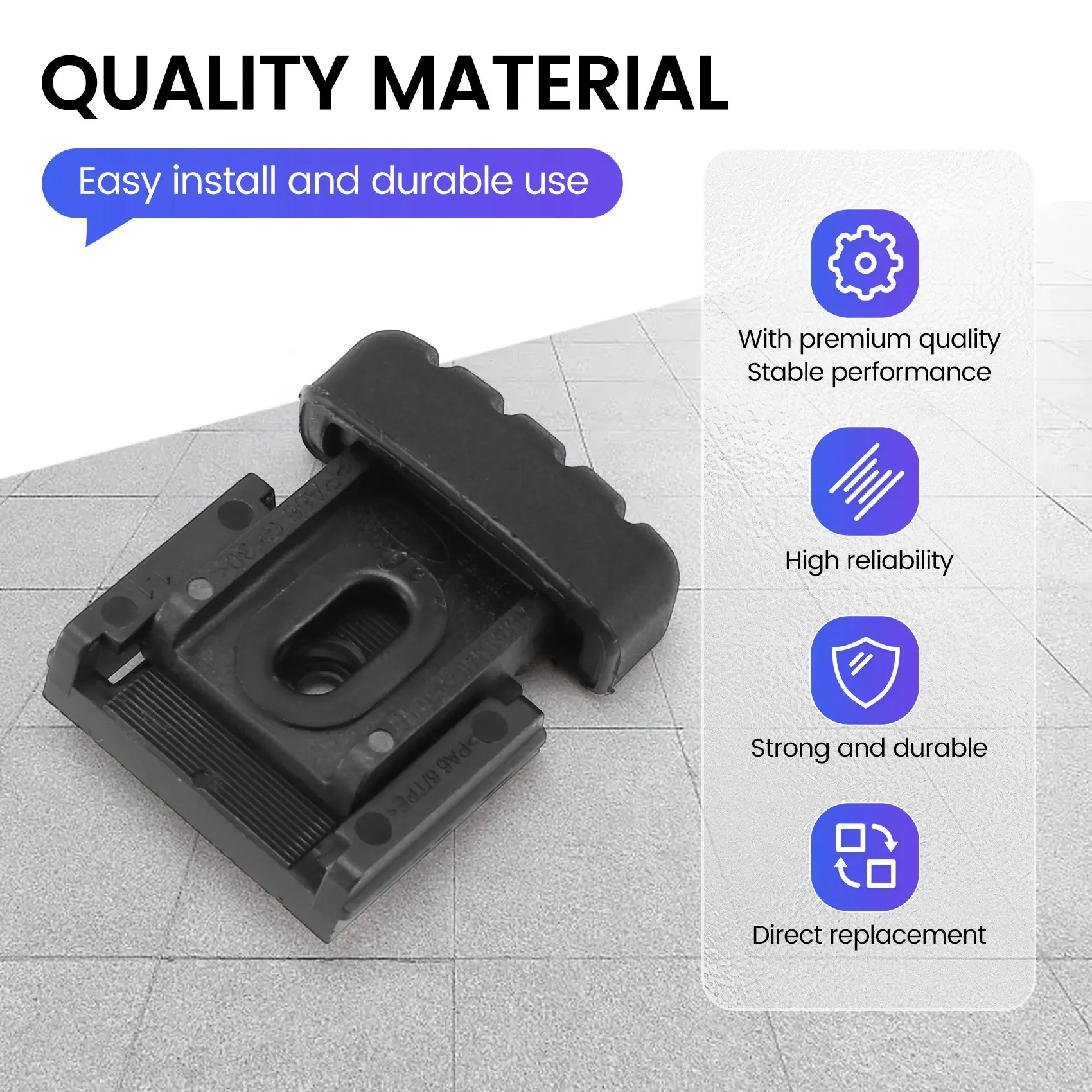 

Classy-Tailgate Bumper Assy AM51-U402A10-AE 1751102 For Ford Focus Mk3 C346 Trunk Cushioning Mats