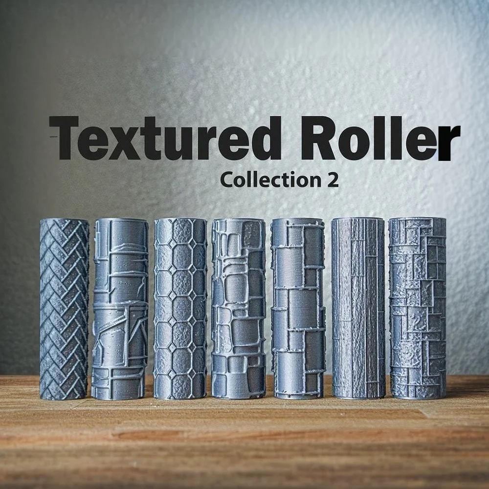 

DND Terrain Texture Roller – Create Dungeons and Dragons Scenario Pieces, RPG Accessory Tools, Wargame Environments