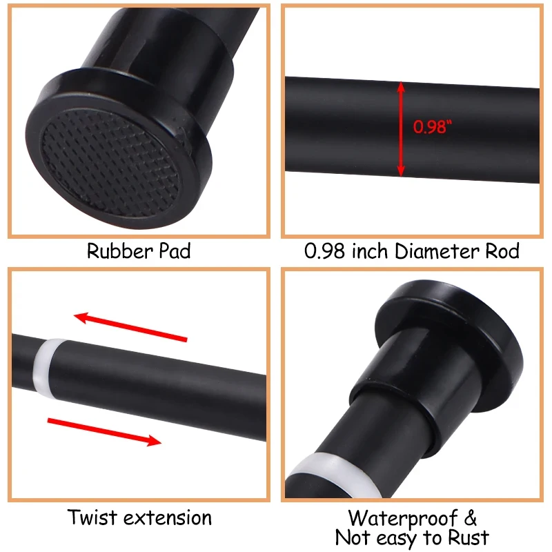 Thumbnail 4 - #14 Best Shower Rods to Buy In 2026