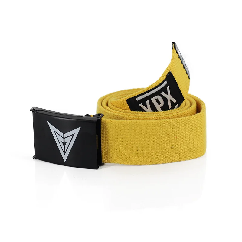 Graffiti Colorful Belt Canvas Ins Style Men\'s and Women\'s Simple Student Casual Pants Belt Youth Belt Korean Version Youth Stree