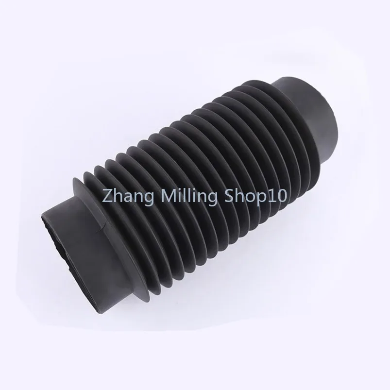 New Black Rubber Corrugated Sleeve Flexible Moulded Bellows Rubber Nitrile Oil Resistant Dust Cover Tube Bellow Boot Covers