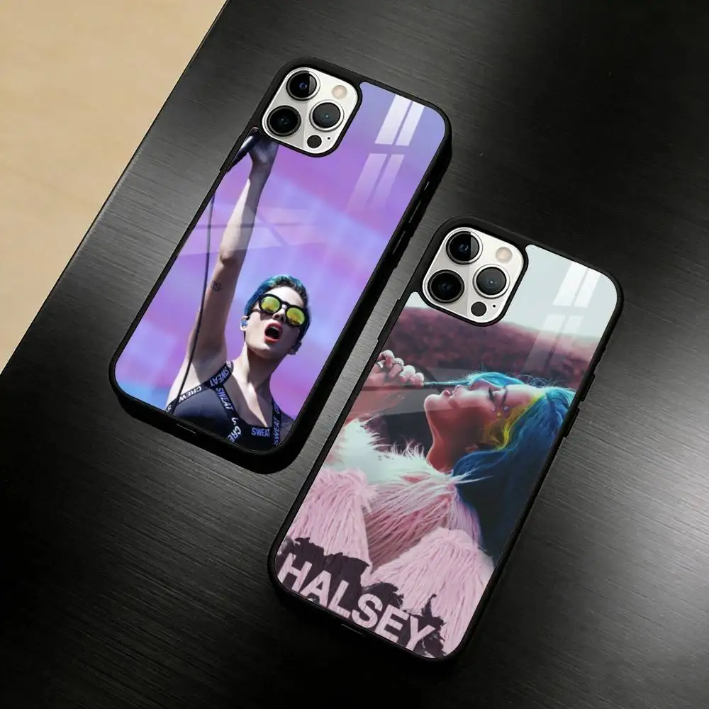 

Singer H-Halsey Phone Case For iPhone 17 16 15 14 13 12 Pro Max Plus for Mirror Wireless Magnetic Cover