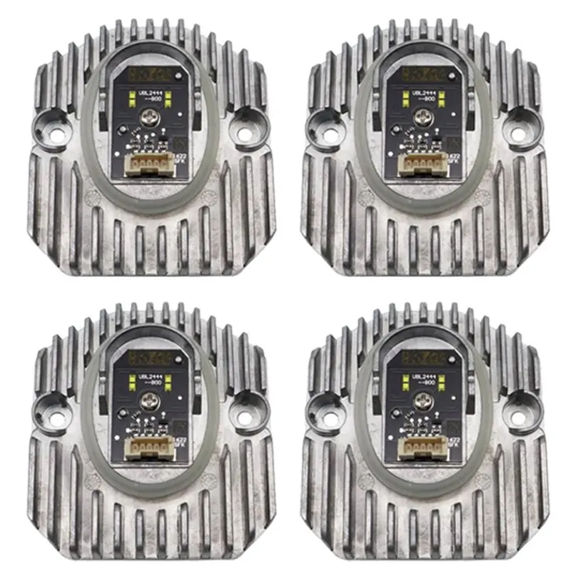 For BMW 5 Series G30 G31 530I 540I 63117214934 4Pcs LED Daytime Driving Light Module Car Headlight Angel Eyes