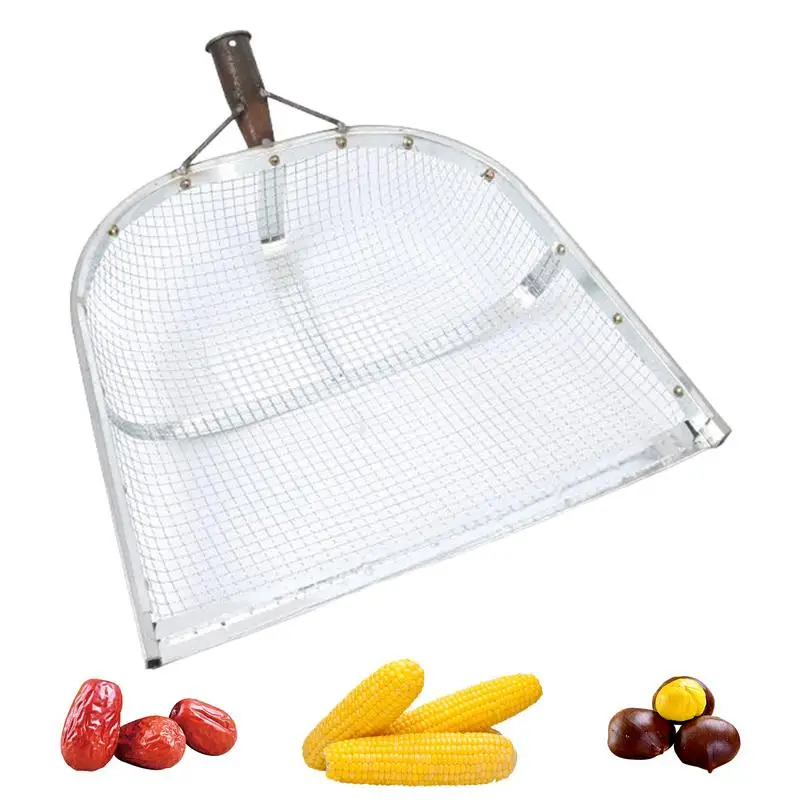 

Garden Sieve Shovel Gardening Filter Screen Sieve Soil Shovel Thickened Sifting Shovel For Farm Coop Goat Stall Poop Cleaning