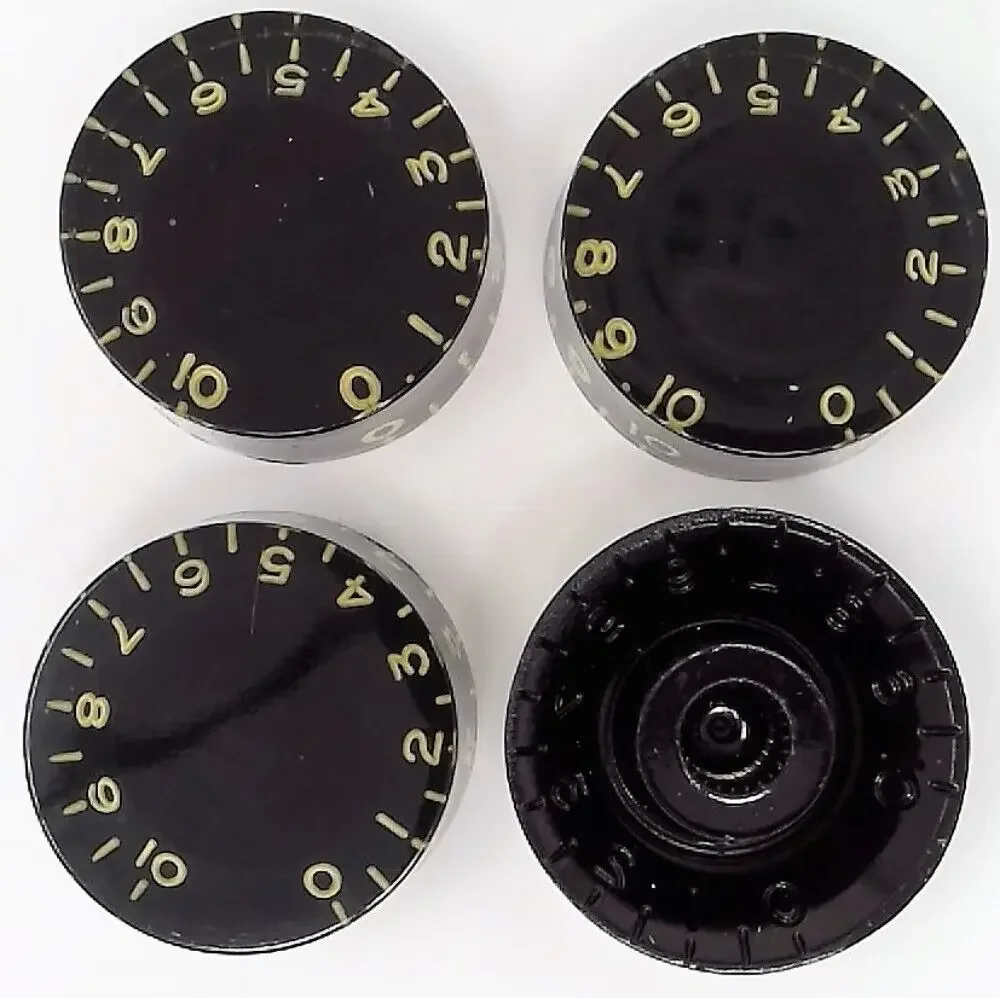 Black Relic Embossed Speed Knobs Set