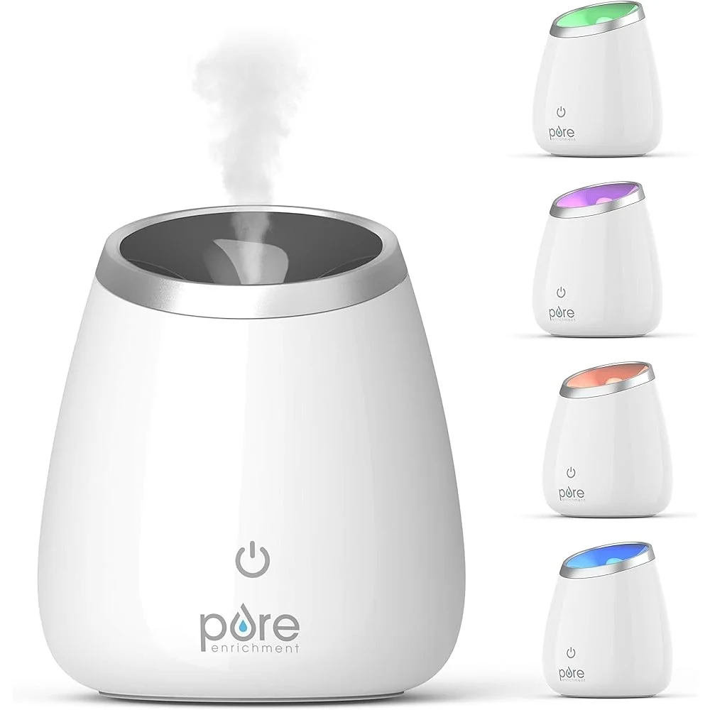 

Ультразвуковой диффузор масла для ароматерапии, 120 мл, резервуар для воды, меняющий цвет, свет настроения, ионизатор, покрытие комнаты, релаксация, расслабляющий ночник