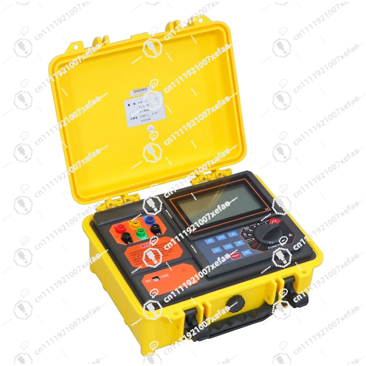 

Portable Grounding Resistance Tester High Precision Grounding Resistance Measurement Tools Electric Test Equipment
