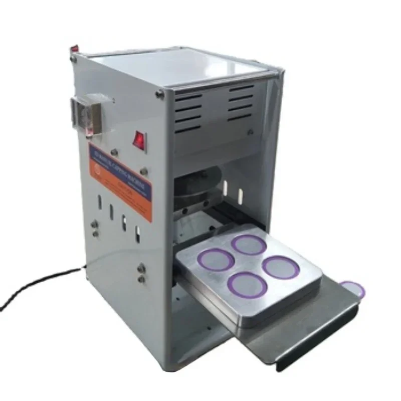 

Dual purpose K cup & nespresso capsules heat sealing machine easy operate capsules sealing machine