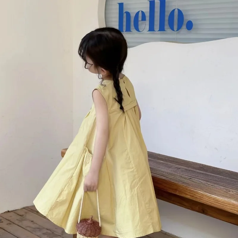 Girls Party Dresses Spring New Childrens Fashionable Long-sleeved Princess Dress Autumn Girl Casual Dresses 2 4 6 8 10 Years Old