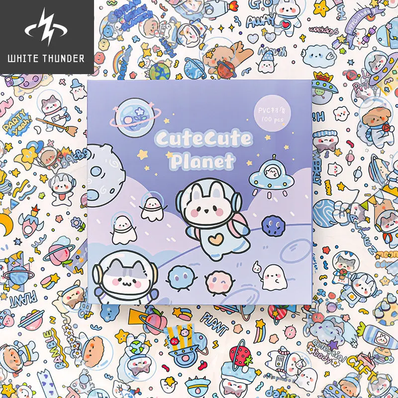 100Pcs   stickers kawaii  sticker  back to school  korean stickers  kawaii stickers  logo sticker  personalized  stationery