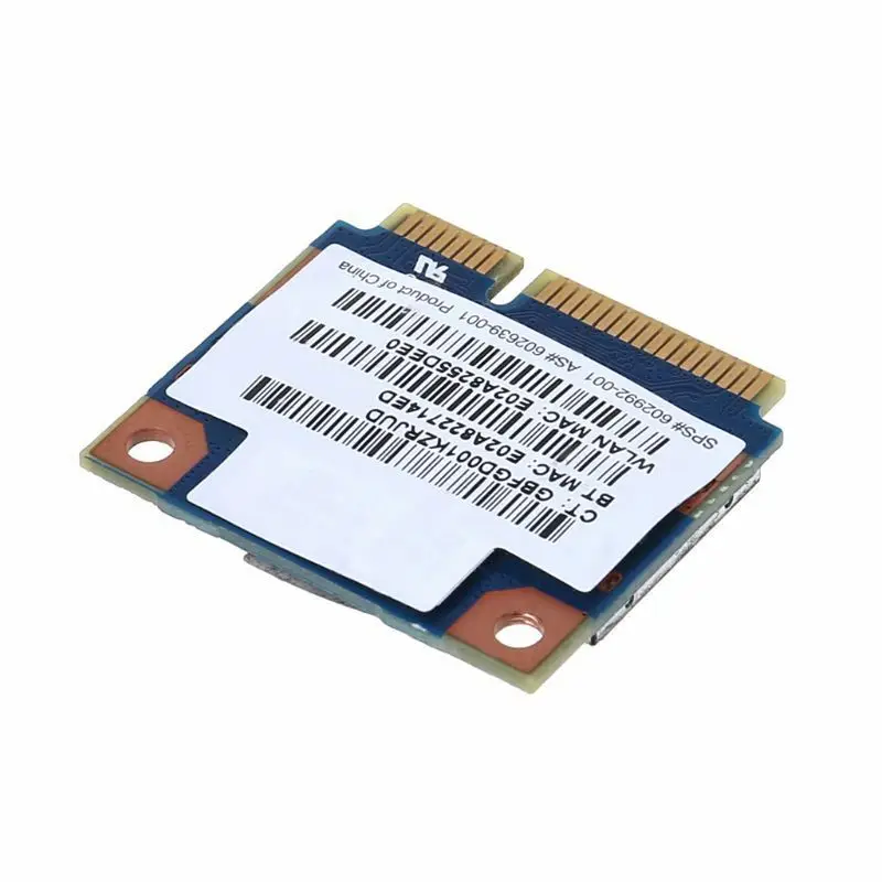 Wireless Network Card 300M Wifi WLAN Bluetooth 3.0 PCI-E Card For HP RT3090BC4 Probook