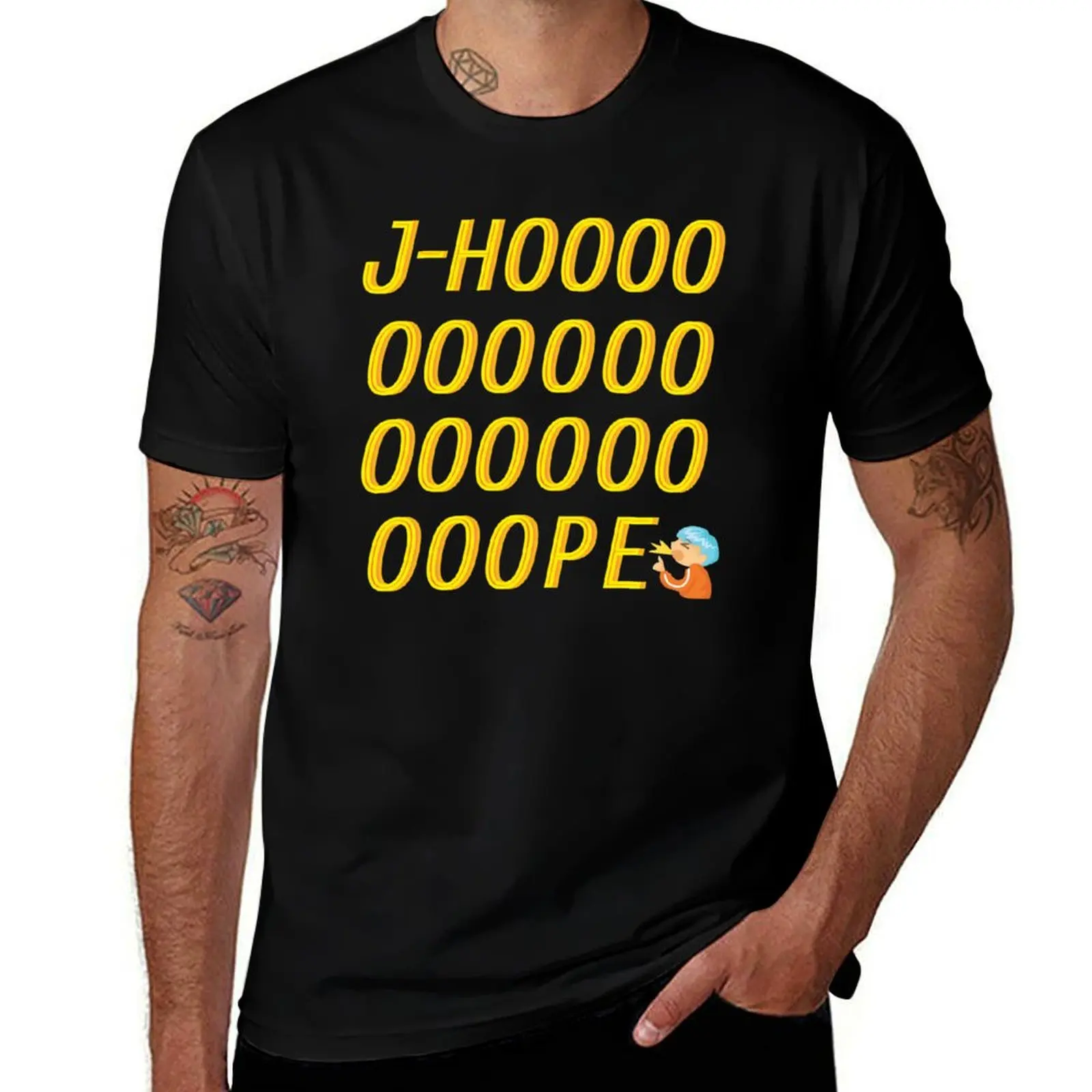 

Футболка J-Hoooooooope, мужская футболка, роскошные забавные футболки, мужская футболка