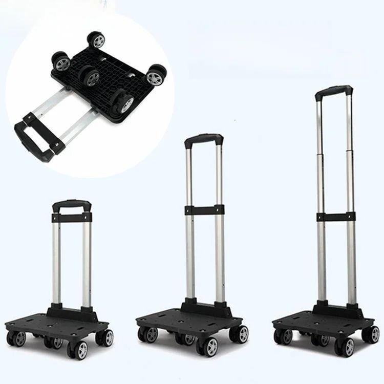 chariot-de-transport-portable-en-alliage-d'aluminium-a-traction-manuelle-pour-systeme-audio-ideal-pour-l'achat-de-legumes-et-les-pique-niques