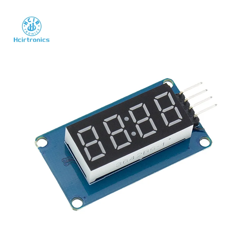 TM1637 LED Display Module For Arduino 7 Segment 4 Bits 0.36Inch Clock RED Anode Digital Tube Four Serial Driver Board