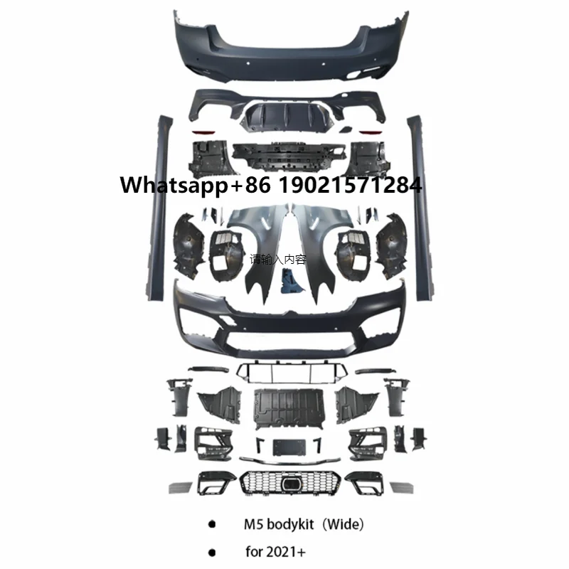 

2025 New Available for 5 Series G38 G30 2021+ Upgrade New M5 Body Kit