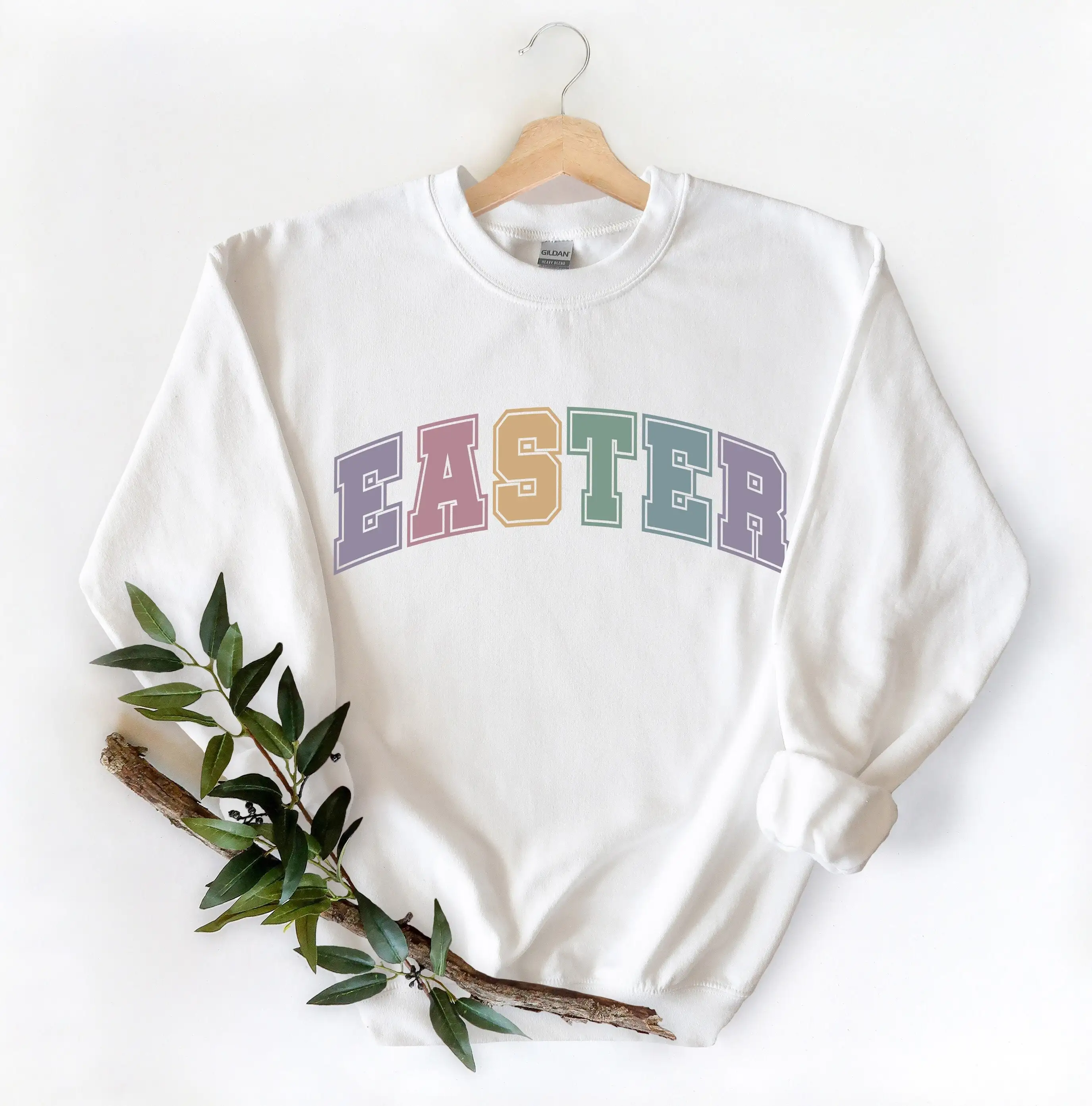 2023 Hot Sale Voguish Easter Women Sweatshirt Individuality Simple Female Sweater Best Gift for Friend or Family Easte Shirt