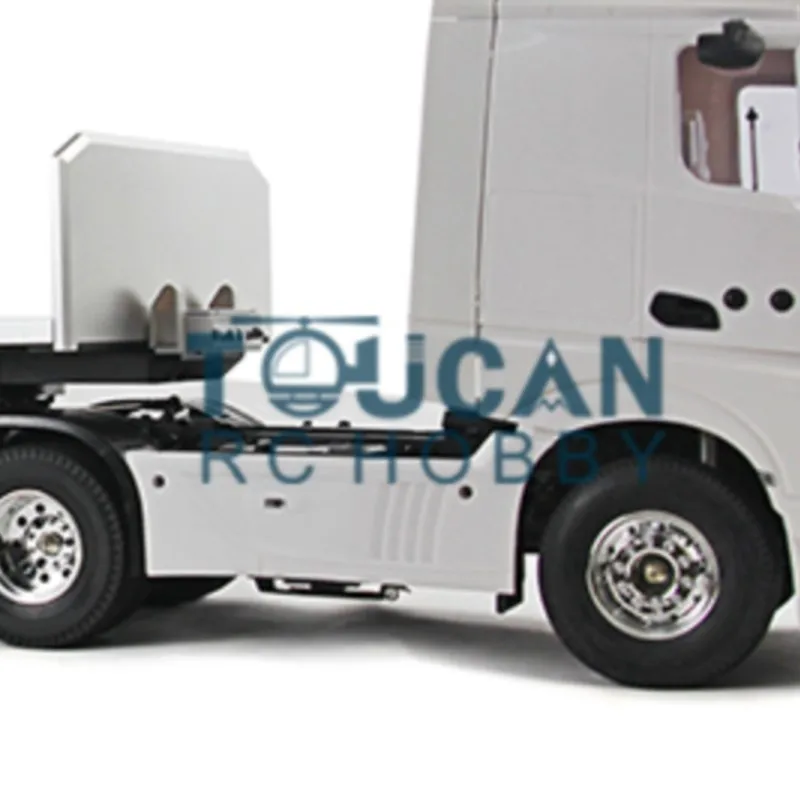 

TOUCAN HOBBY 3Axles 1/14 RC Hightop Tractor Truck with Trailer KIT Remote Control Car Outdoor Toys for Adults THZH0368