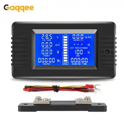 PZEM015 0-200V Car Battery Discharge Indicator Capacity Tester Power Energy Impedance Resistance Voltmeter 0-50A/100A /200A/300A