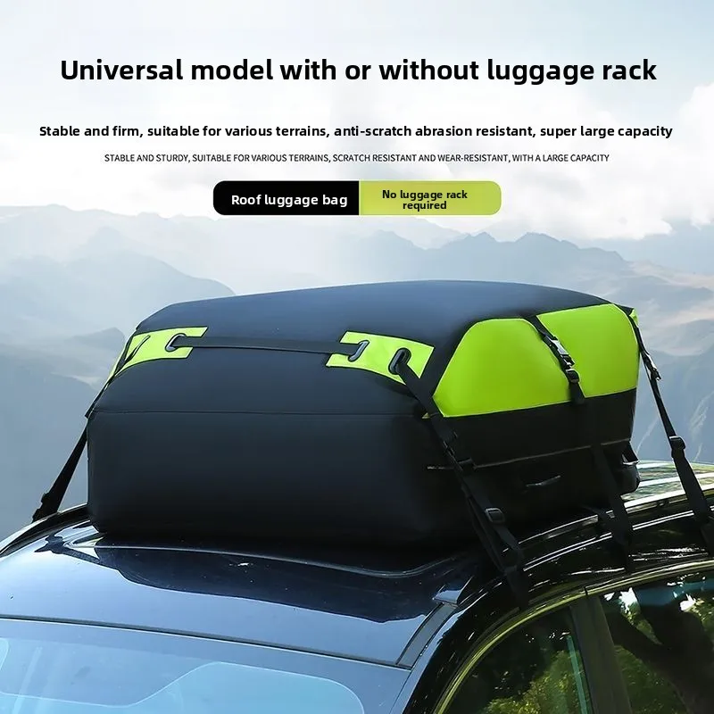 

Roof Luggage Bag Thickened Rainstorm-proof Suitcase Luggage Rack Upgraded Waterproof Car Suitcase