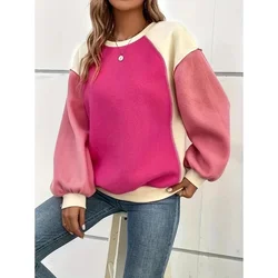 Plus Size Women's L-5XL Trendy New Colored Women's Hoodies Showcase Both Comfort and Fashion Showcasing Youthful Vitality