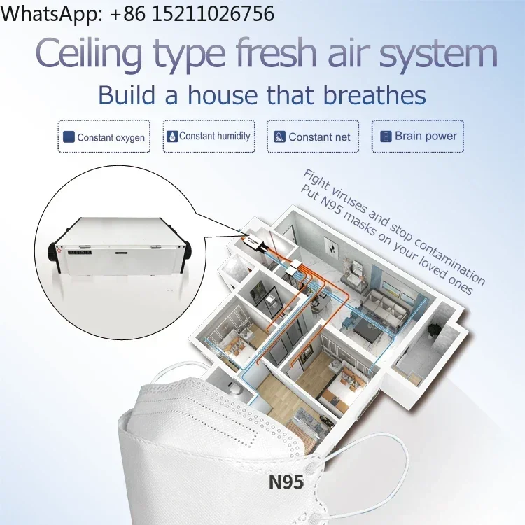 Hvac Systems Part VMC Air Erv/hrv Heat Recovery Ventilation System
