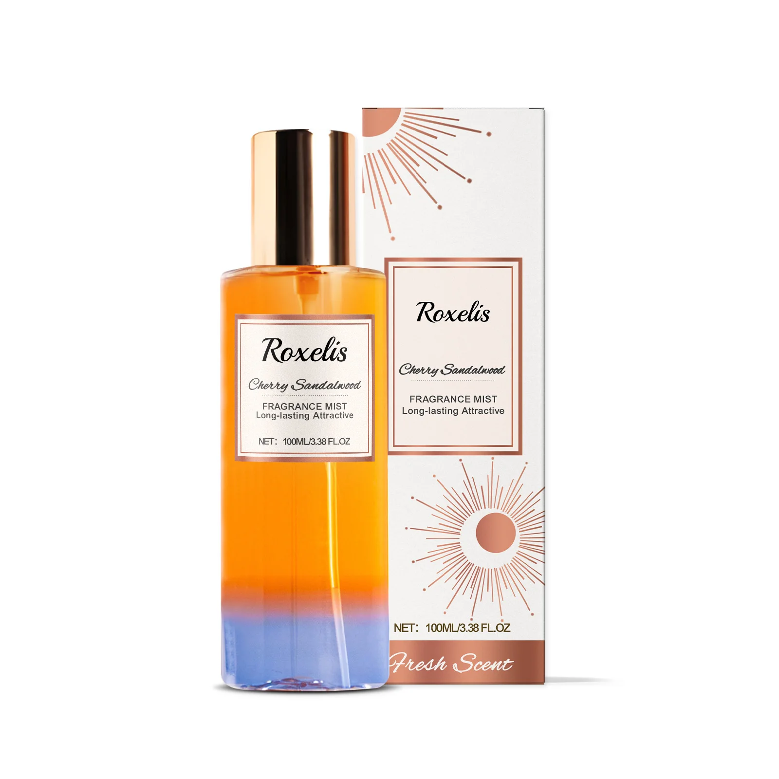 Roxelis Cherry Sandalwood Romantic Body Fragrance Natural Fresh Elegant Flavor Daily Date Fragrance Elegant Perfume_voghion.com