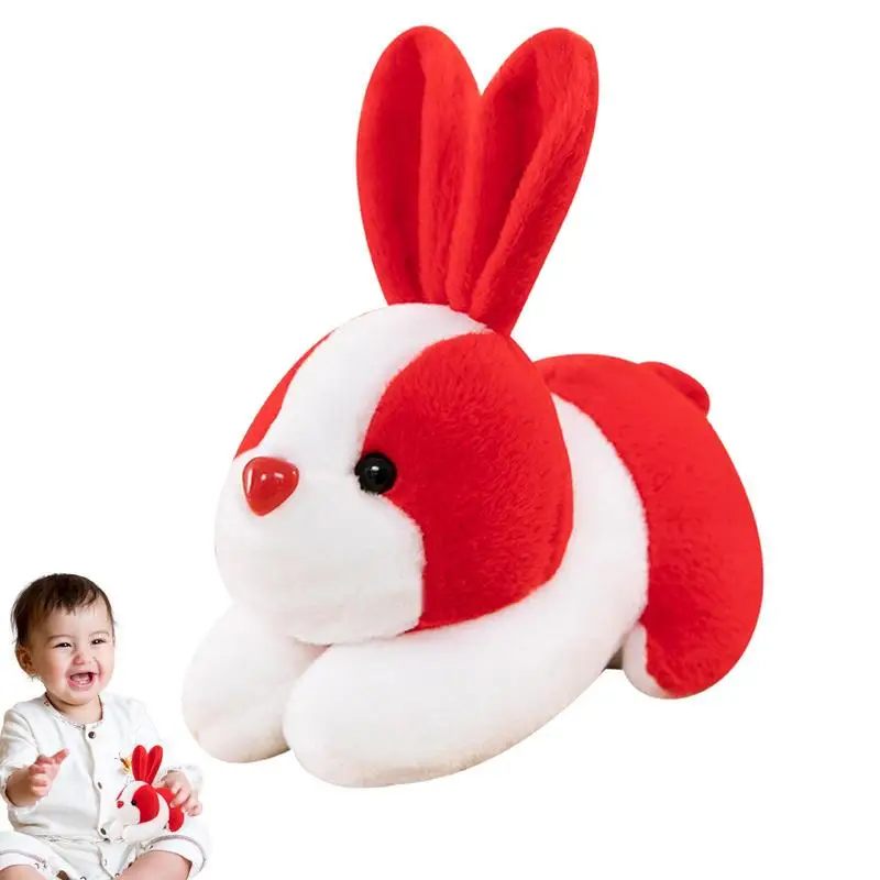 Lucky Rabbit Plush Bunny Plush Doll 20cm Plush Rabbit Stuffed Animal Rabbit Stuffed Toy Bunny Plush Wygodny Lucky Cute