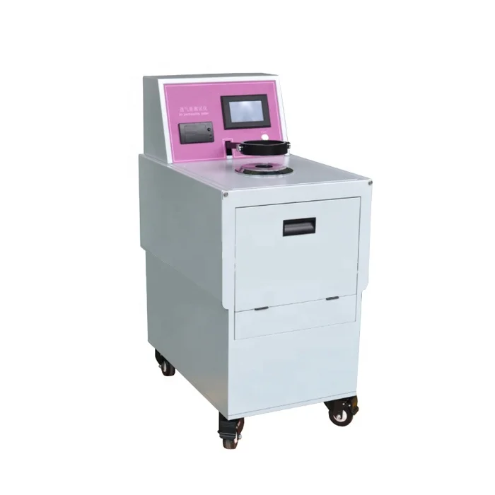 جهاز اختبار نفاذية هواء الماء والنسيج وسعر جهاز اختبار النفاذية