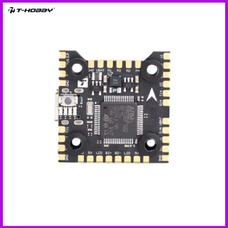 

Контроллер полета T-HOBBY MINI Racer F7 3 ~ 6S Lipo W/AT7456E OSD 4 порта UART MCU-STM32F722RET6 20*20 мм для RC FPV Drone