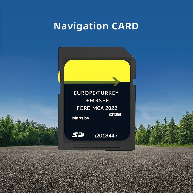 2022 Ford MFD SYNC 1-Karten SD-Karte Sat Nav Update SD Fiesta Focus KUGA, TRANSIT Europa Neue Karten